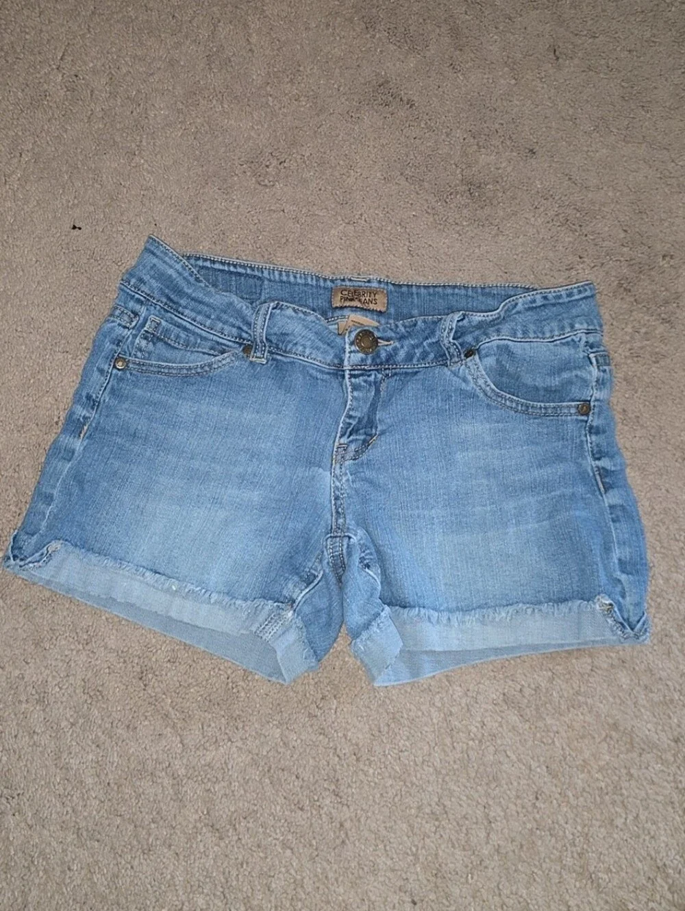 Light Blue Denim Women’s Shorts